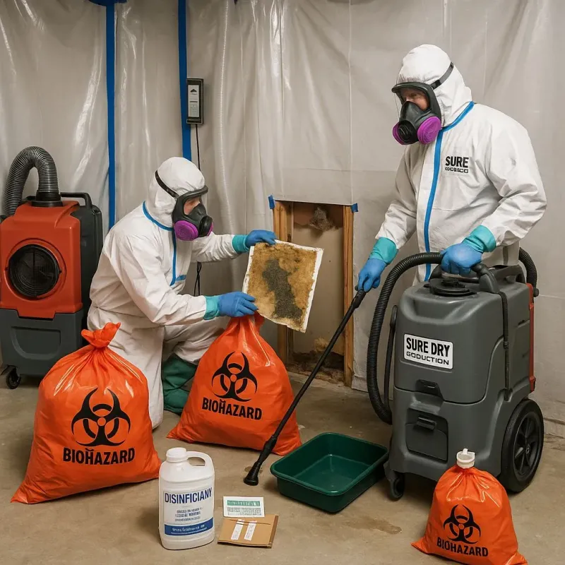 Contaminated Water Handling Protocols process in Beaufort, NC