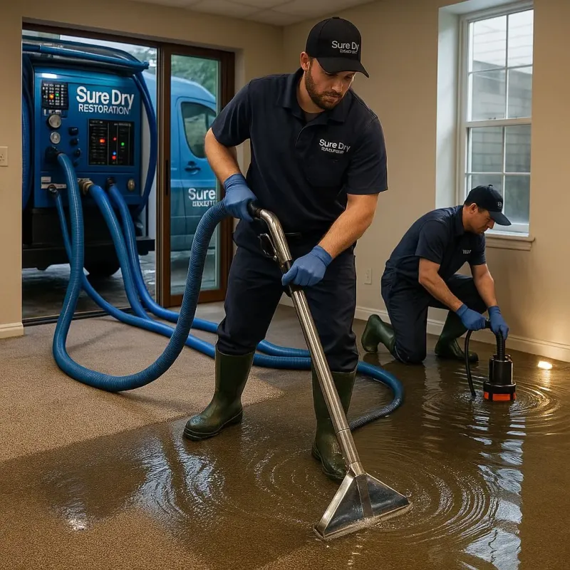 Water Extraction and Removal process in Beaufort, NC